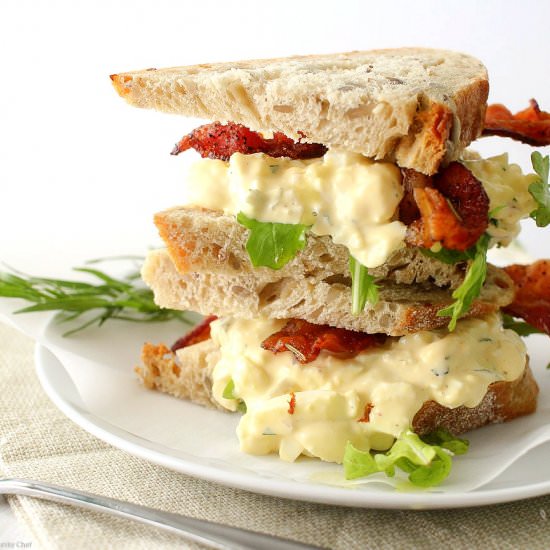 Tarragon and Shallot Egg Salad