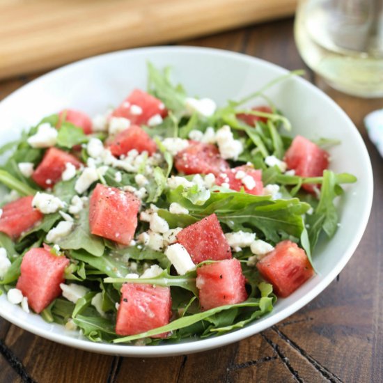 Spicy Watermelon Salad