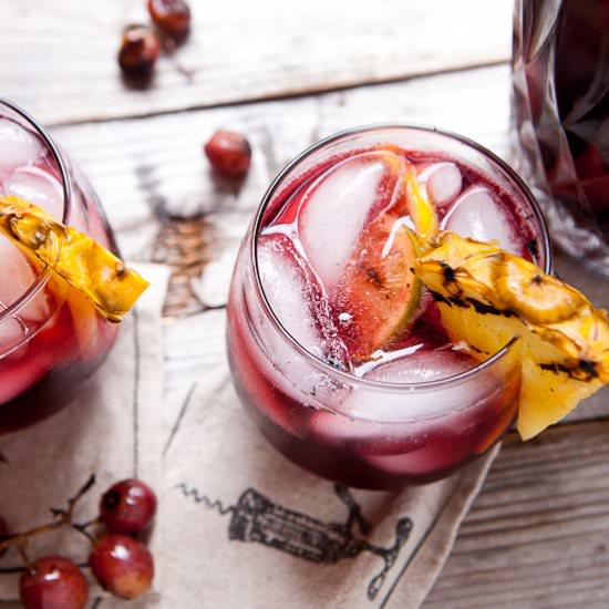 Grilled Fruit Sangria