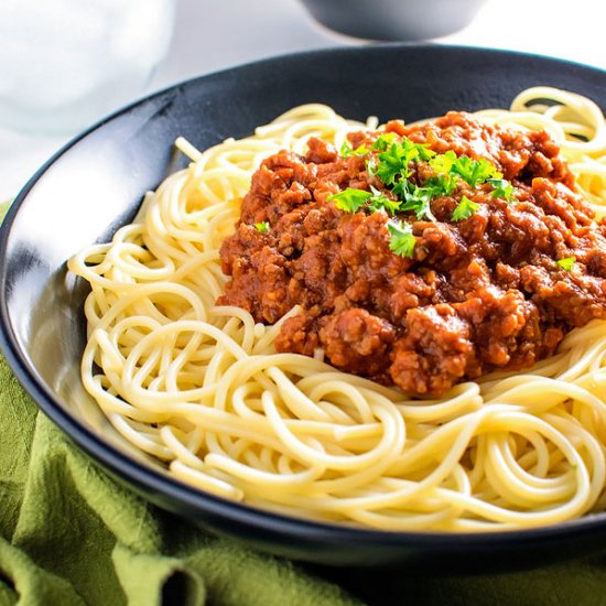 Homestyle Meat Sauce