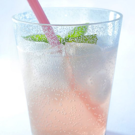 Peach Prosecco Spritzer