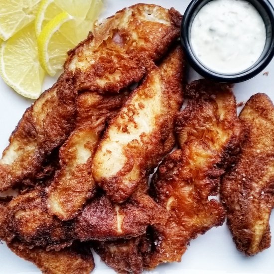 Beer Battered Fish Fry