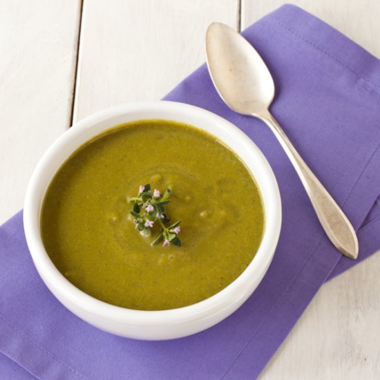 Grilled Asparagus Soup