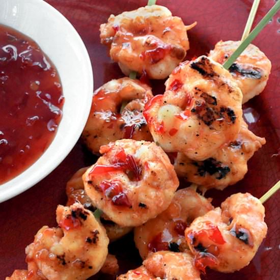 Spicy Thai Grilled Shrimp