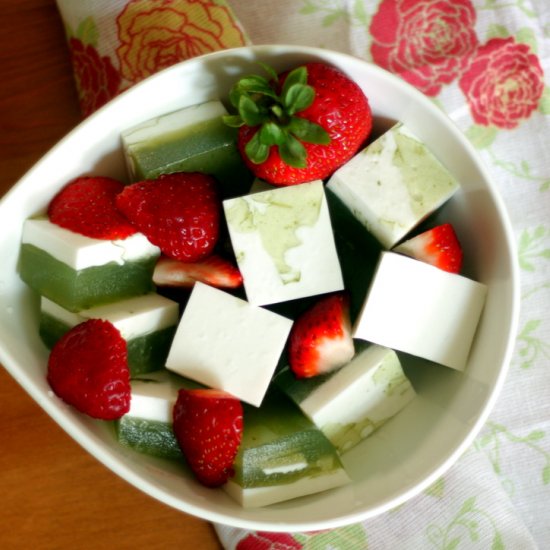 Coconut & Pandan Jellies