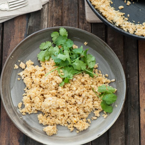 Spiced Cauliflower ‘Couscous’