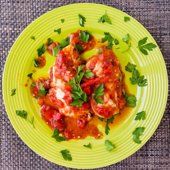 Turkey & Brown Rice Stuffed Cabbage