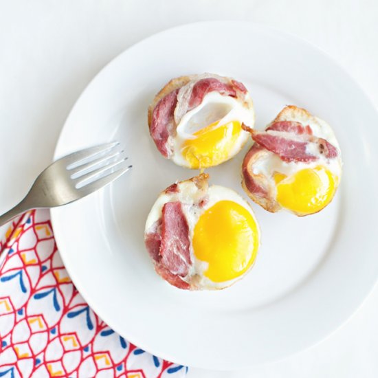 Egg Bread Bacon Muffin