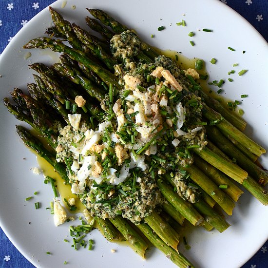 Roasted asparagus