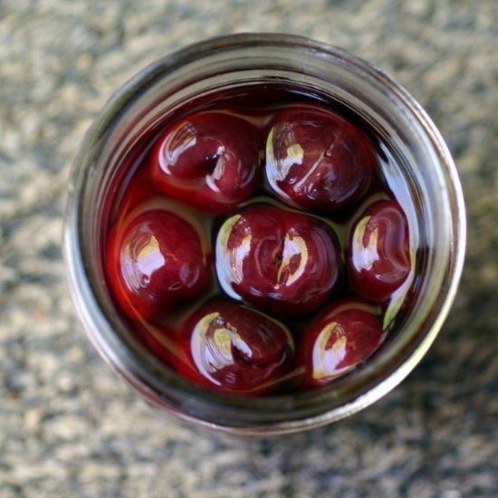 Pickled Cherries