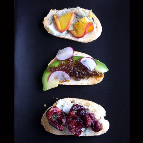 Three Crostini Walk Into A Bar.