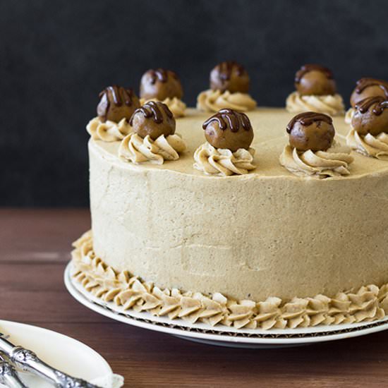 Chocolate Chip Cookie Dough Cake