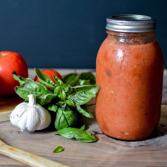 Crock Pot Tomato Sauce