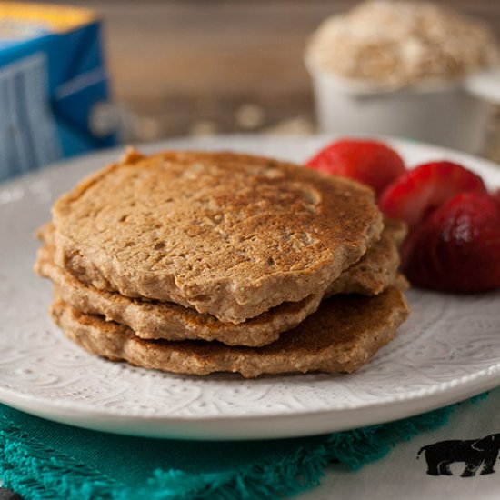 Overnight Oatmeal Cookie Pancakes