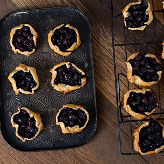 Mini Blueberry Tarts