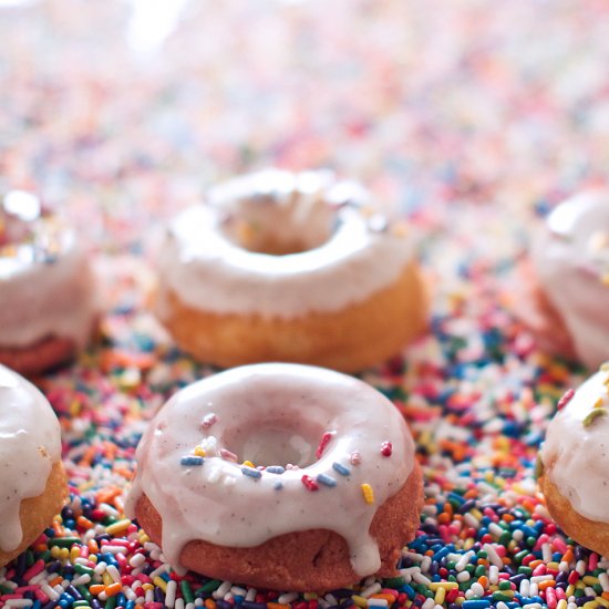 Baked Citrus Donuts