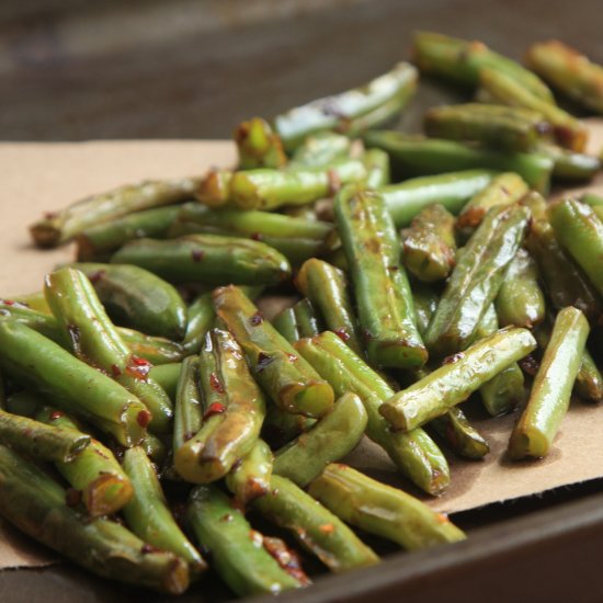 Szechuan Blistered Green Beans