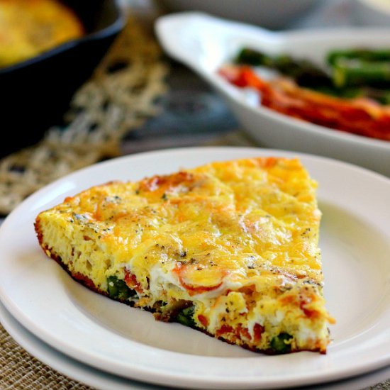 Asparagus and Bacon Frittata