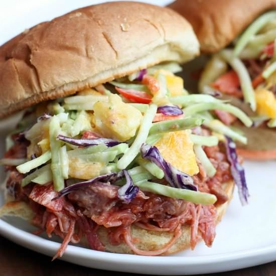 BBQ Pulled Pork Sandwiches