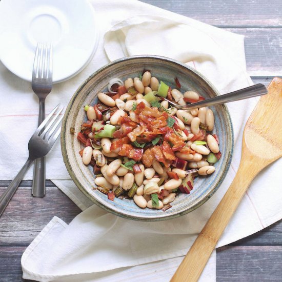 Swiss Chard & White Bean Salad