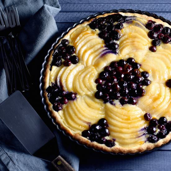 Pear and Almond (Frangipane) Tart