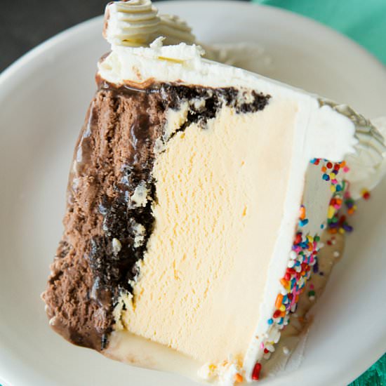 Copycat DQ Ice Cream Cake