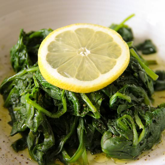 A Cretan Chórta Salad