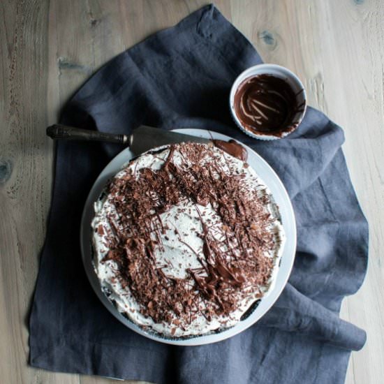 Chocolate Cheesecake with Oreo Crust