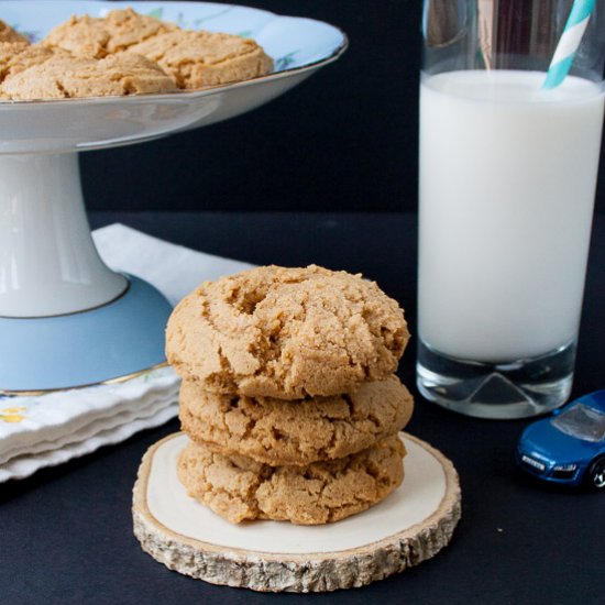 Healthy Peanut Butter Cookies