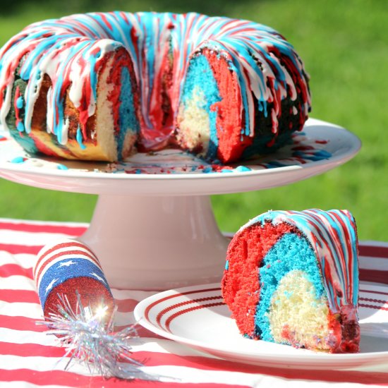 Patriotic Bundt Cake