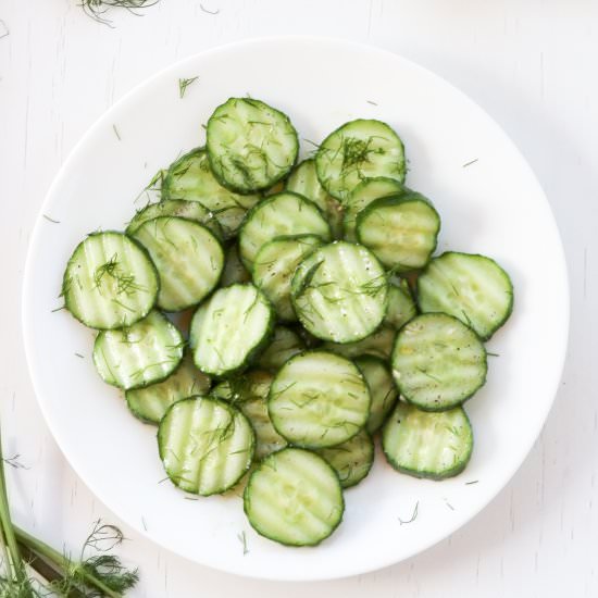 Quick Cucumber Bites