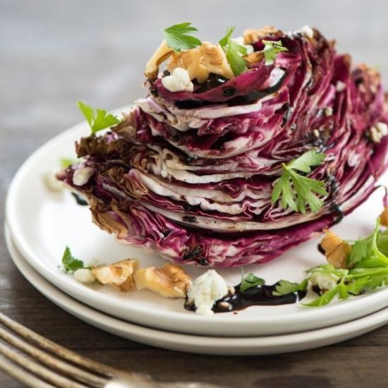 Roasted Radicchio Wedge Salad