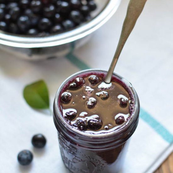 Blueberry Simple Syrup