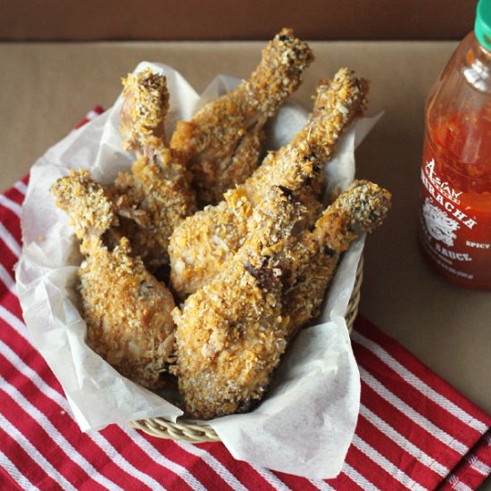 Oven-Fried Buttermilk Chicken