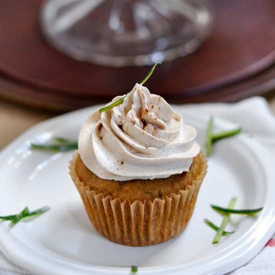 Paleo Zucchini Almond Cupcakes