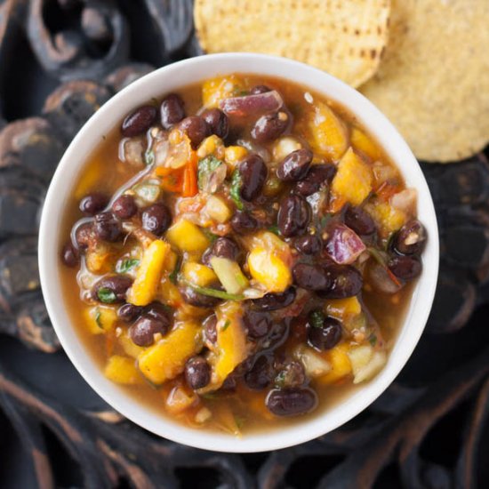 Black Bean Mango Salsa