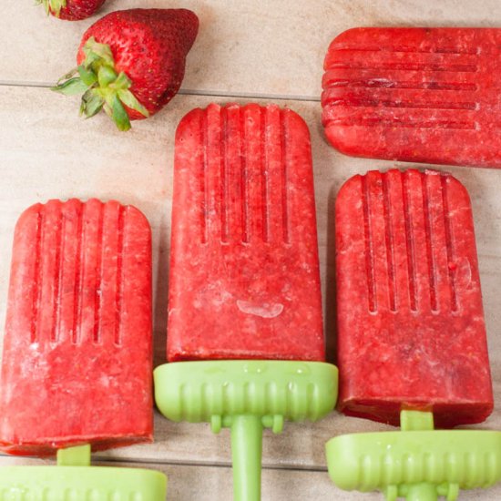 Strawberry Orange Popsicle