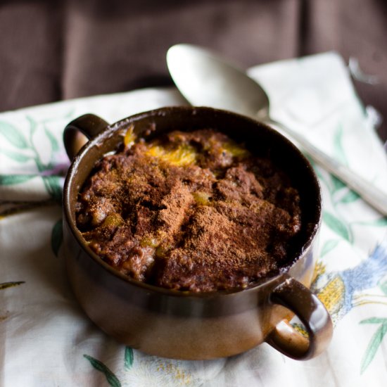 Chocolate Orange Pudding