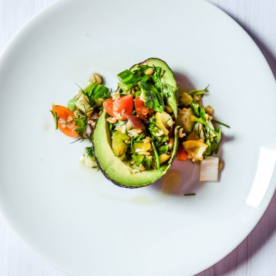 Tabbouleh with Dill and Avocado