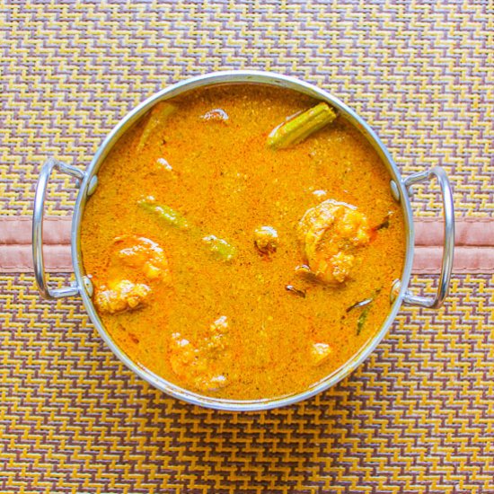 Kolambi Rassa- Konkani Prawns Curry