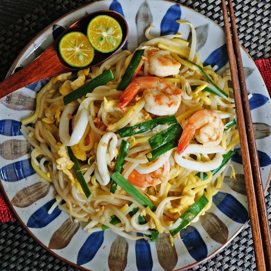 Fried Hokkien Prawn Mee