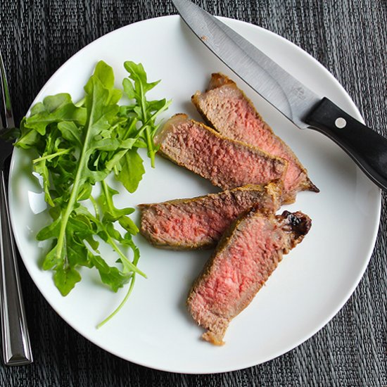 NY Strip Steak with Spice Rub