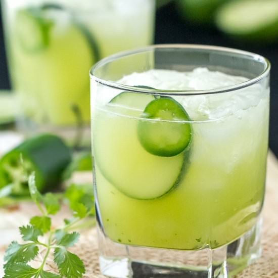 Cucumber Jalapeño Margarita