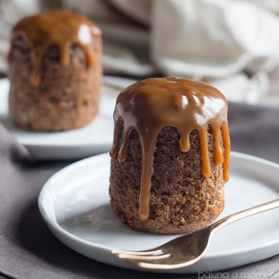 Dark & Stormy Sticky Toffee Pudding