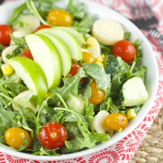 Apple Tomato & Arugula Salad