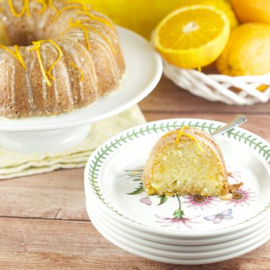 Glazed Orange Bundt Cake