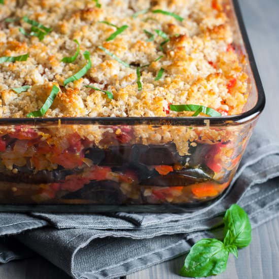 Italian Eggplant Gratin