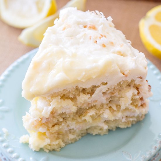 Lemon Coconut Cake