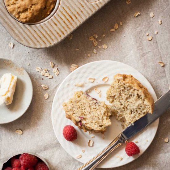 Lemon Raspberry Muffins