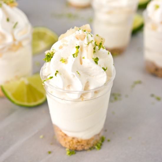 Key Lime Pie Shooters